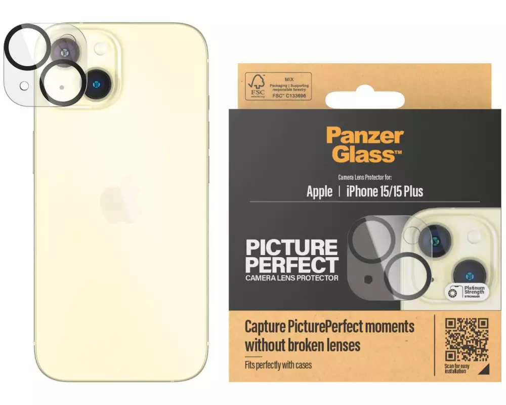 Panzerglass Camera Protector Apple iPhone 15 / 15 Plus