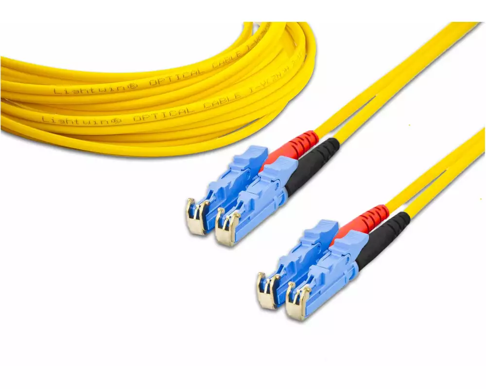 Lightwin LWL-Patchkabel Singlemode, LSH – LSH, OS2, Duplex, 2 m