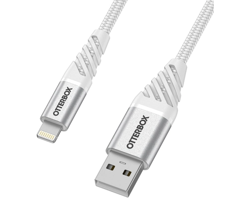 Premium Cable USB A-Lightning 1M White