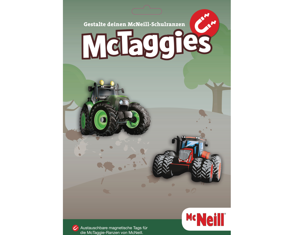 MCNEILL McTaggie-Set TRAKTOR 3462800003 2 Stück