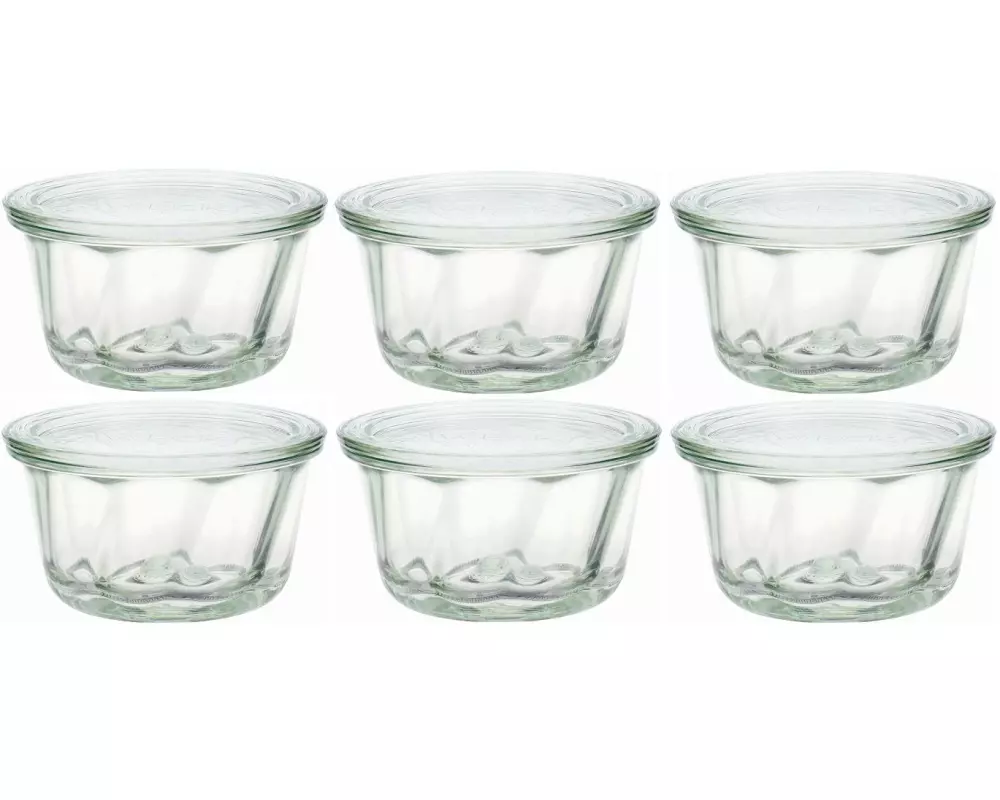 Weck Einmachglas 280 ml, 6 Stück