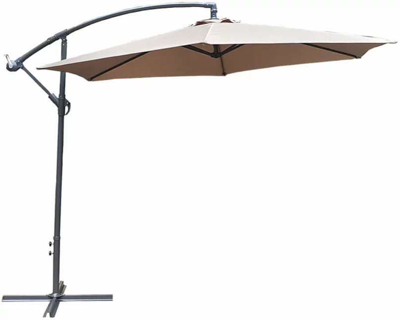 CONTINI Ampelschirm Ø 3m taupe