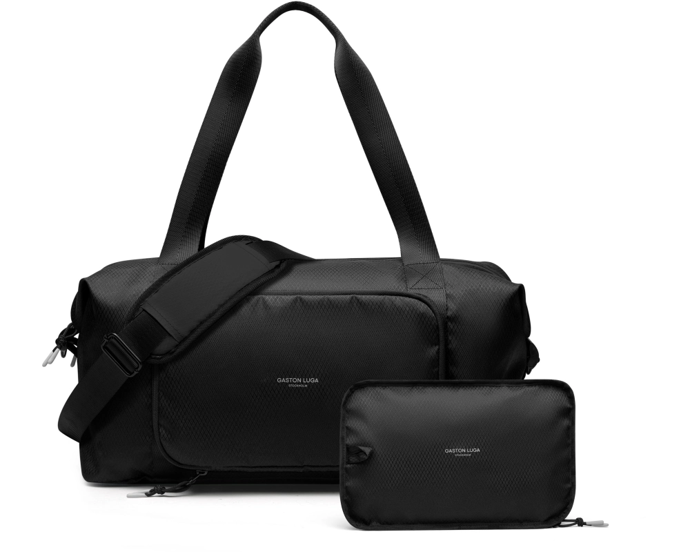 GASTON LUGA Lightweight Packable Duffle LWPDFFBK Black