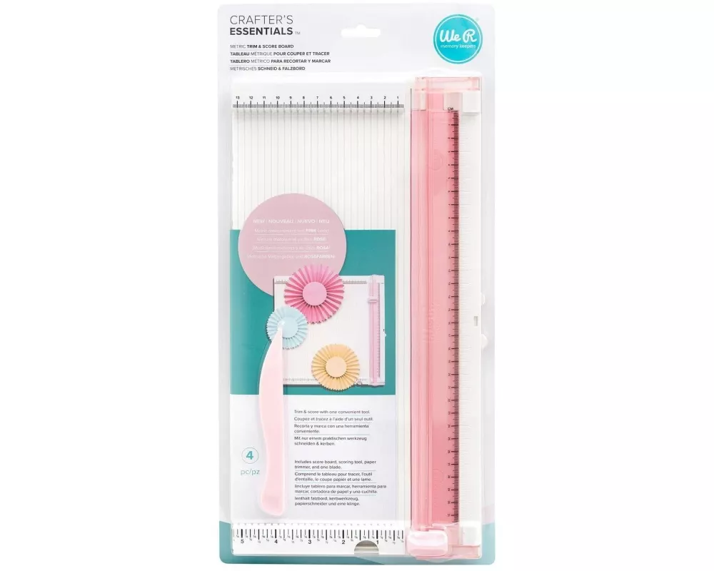 We R Memory Keepers Rollenschneidegerät Trim & Score Board 30.5 cm, 1 Blatt