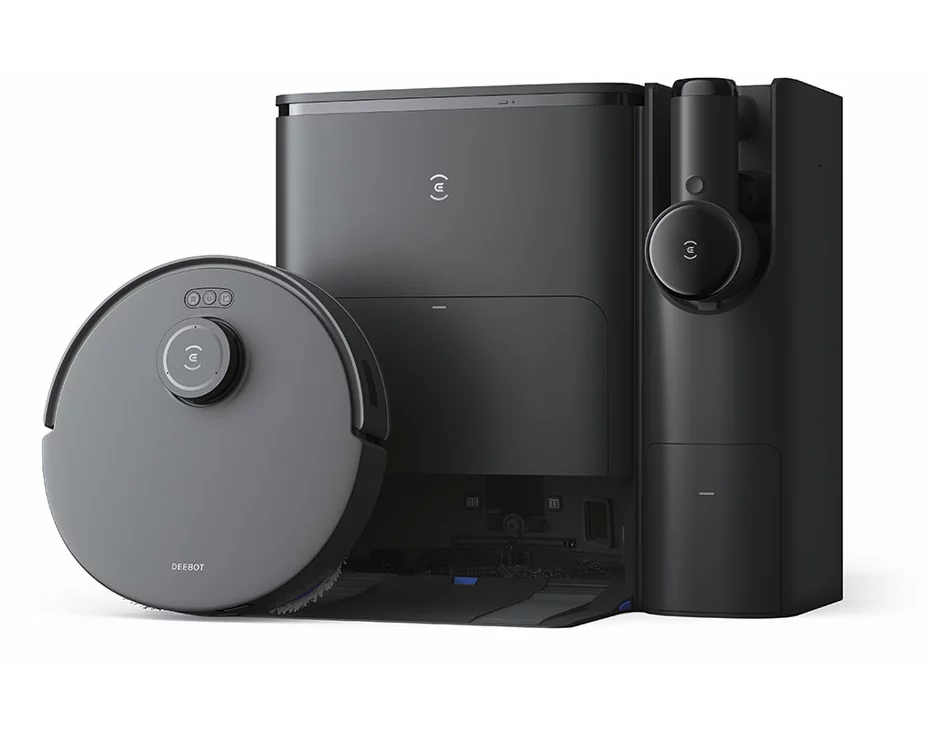 Ecovacs Saugroboter T30S combo complete Deebot schwarz