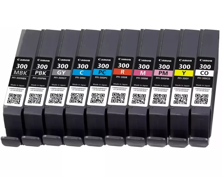 CANON PFI-300 MBK/PBK/C/M/Y/PC/PM/R/GY/CO Multi Pack