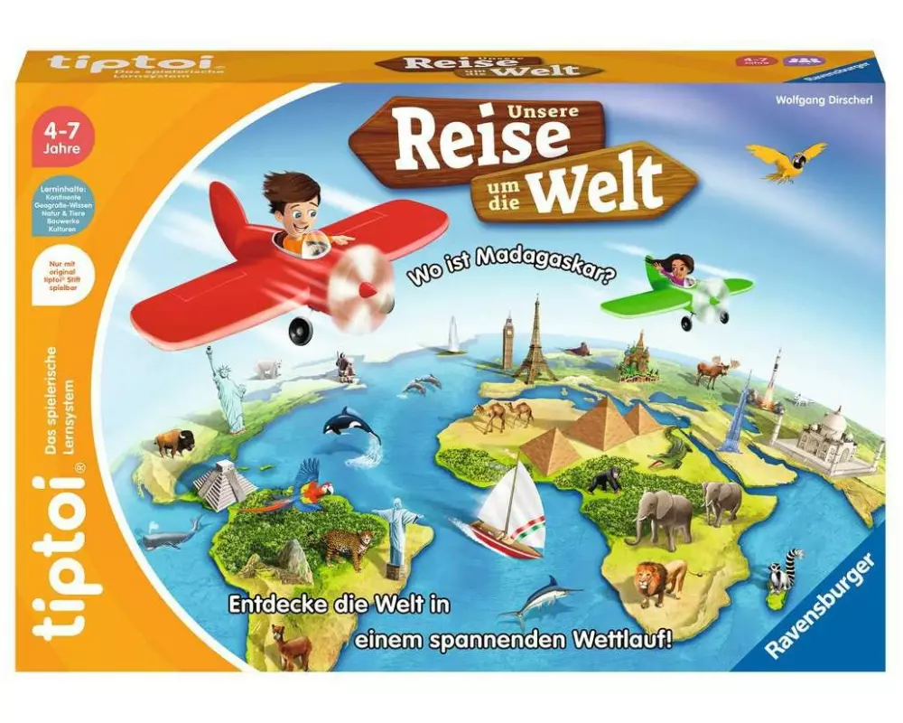tiptoi Spiel Unsere Reise um die Welt