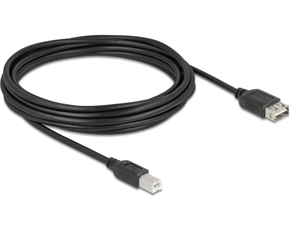 Delock USB 2.0-Kabel USB-A - USB-B 5 m
