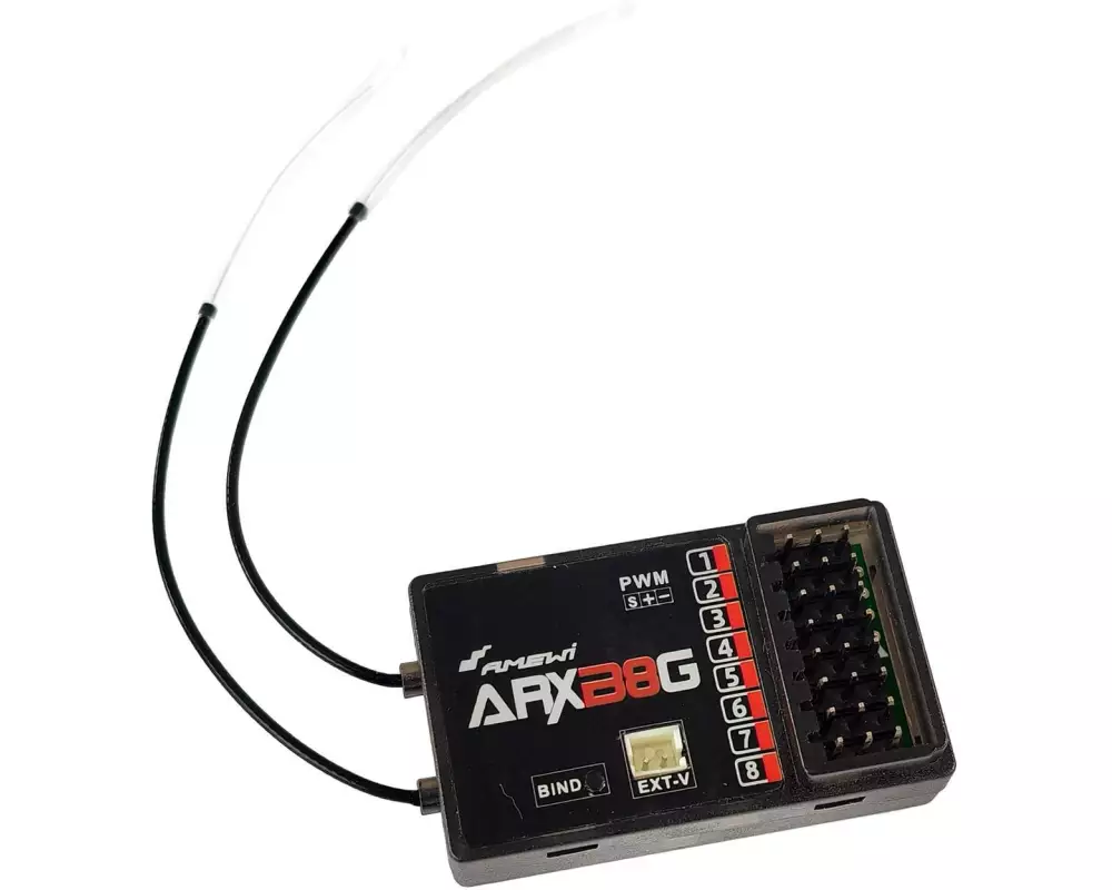 Amewi Empfänger ARXB8G 8-Kanal mit Gyro für ATXB8