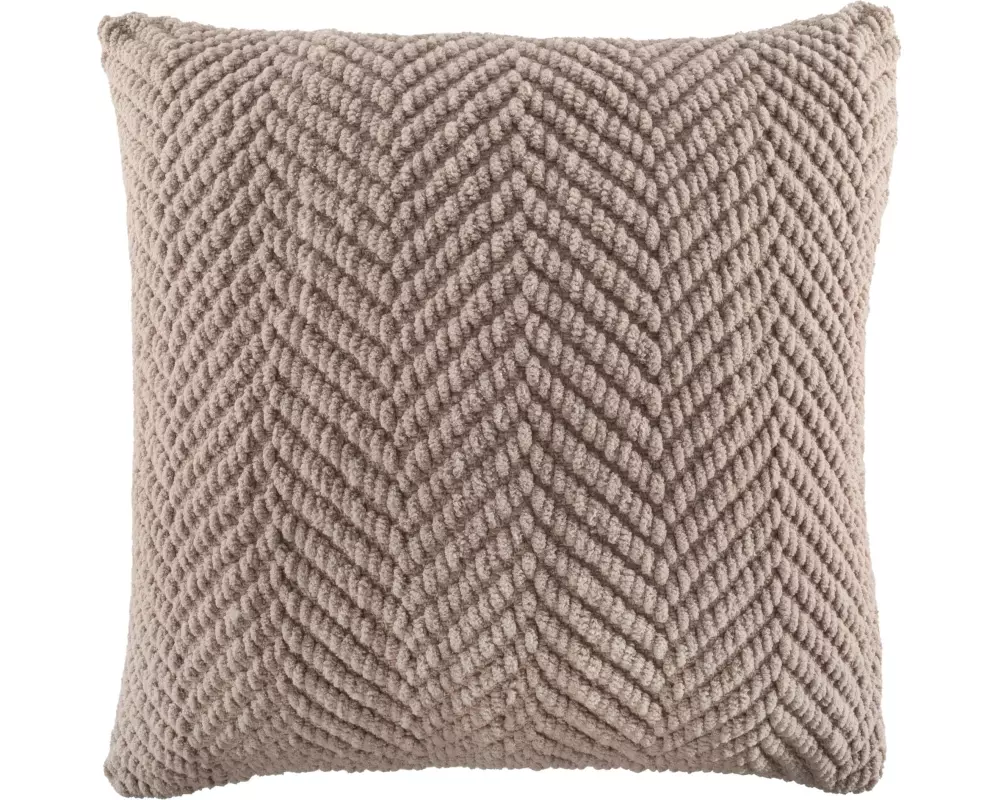 Tiseco Kissen Renee 45 x 45 cm, Taupe