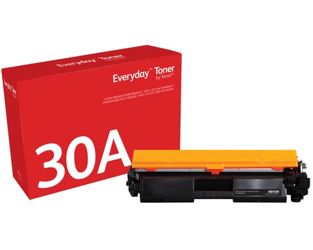 Everyday Black Toner by compatible with HP 30A (CF230A), Standard capacity. Black toner page yield: 1600 pages, Printing colours: Black, Quantity per pack: 1 pc(s)