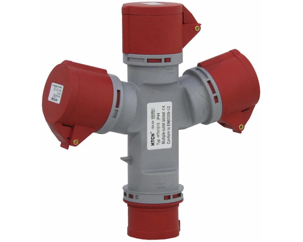 Ekström SVCEE16A Steckverteiler 3x CEE 16A