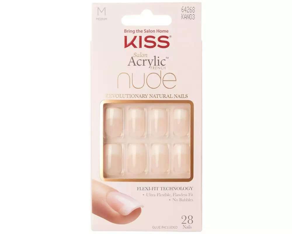 Kiss Kunstnägel-Set Salon Acrylic 28-Nägel