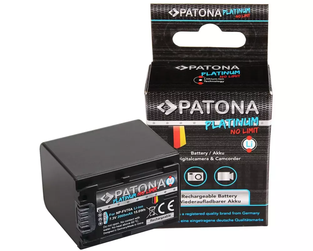 Patona Digitalkamera-Akku NP-FV70A