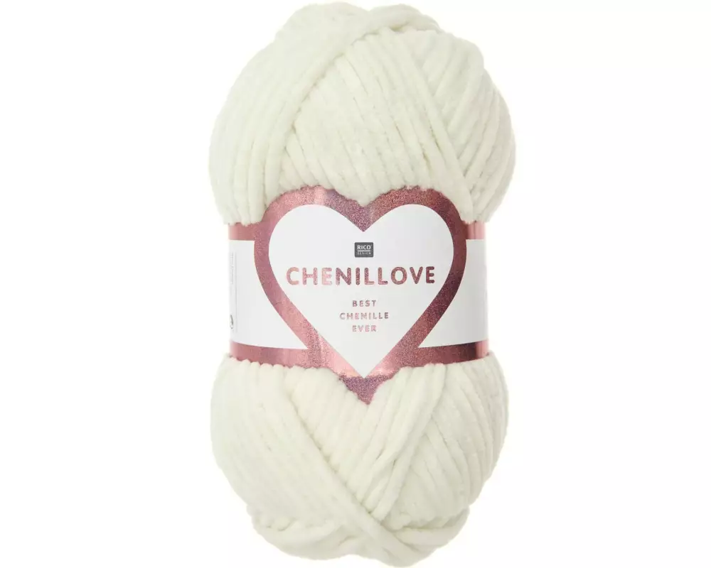Rico Design Wolle Chenillove 100 g, Crème