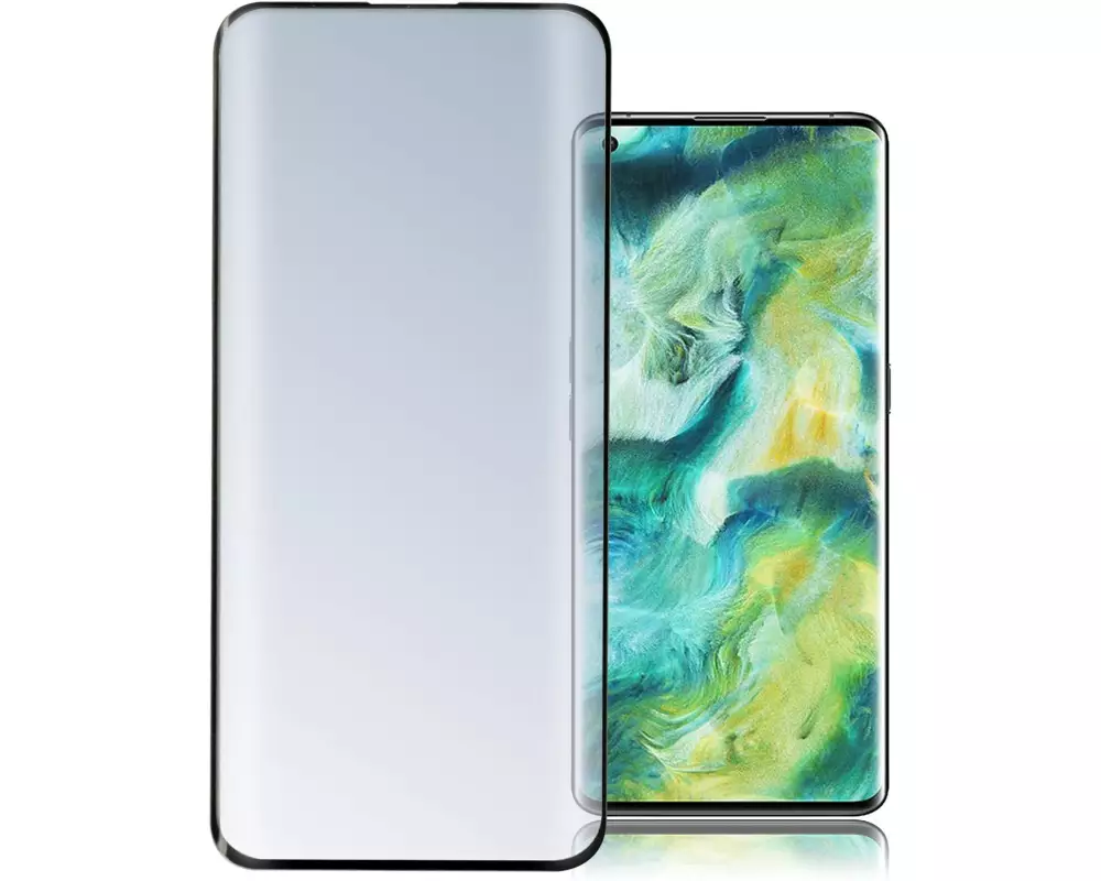 4smarts Displayschutz Second Glass Curved 3D Find X2