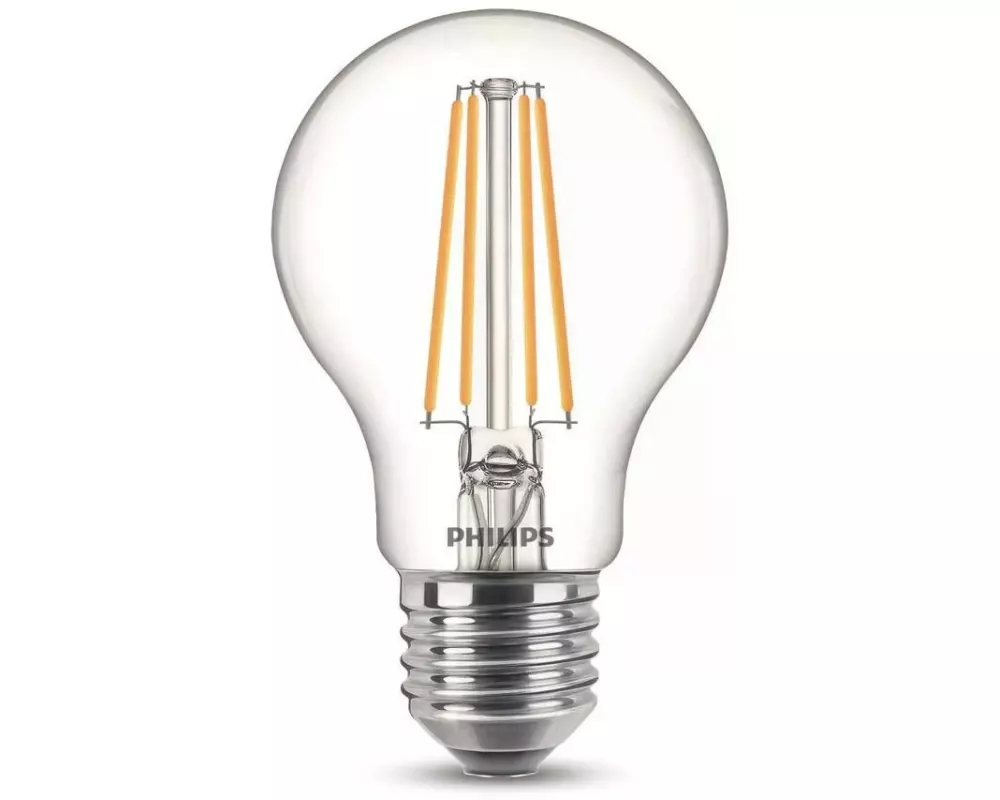 Philips Lampe LED classic 60W A60 E27 CW CLND 2CT/6 EC Neutralweiss