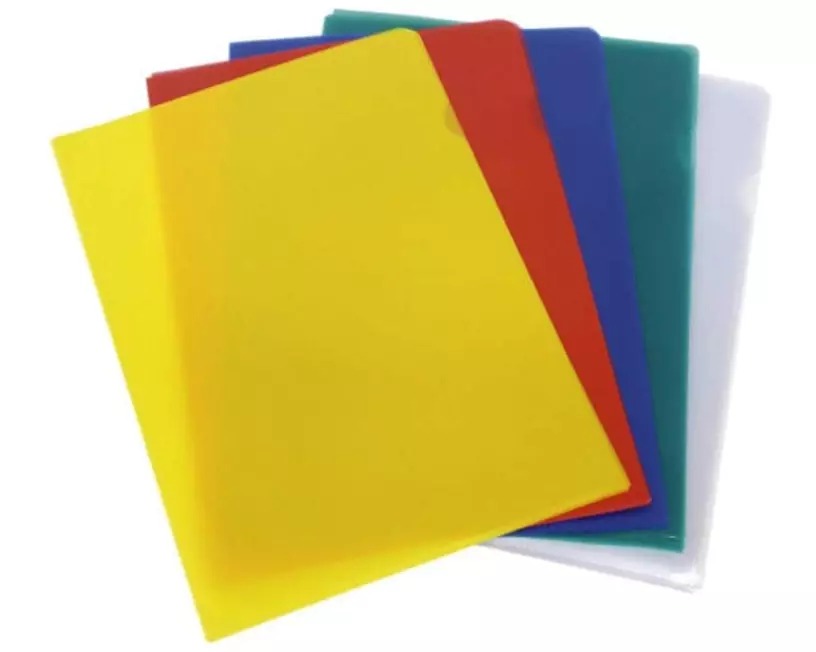 Büroline Sichthülle Gelb, 150 µm, 100 Stück