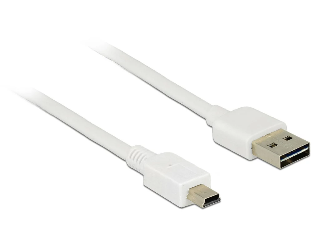 Delock USB 2.0-Kabel EASY-USB USB-A - Mini-USB B 0.5 m