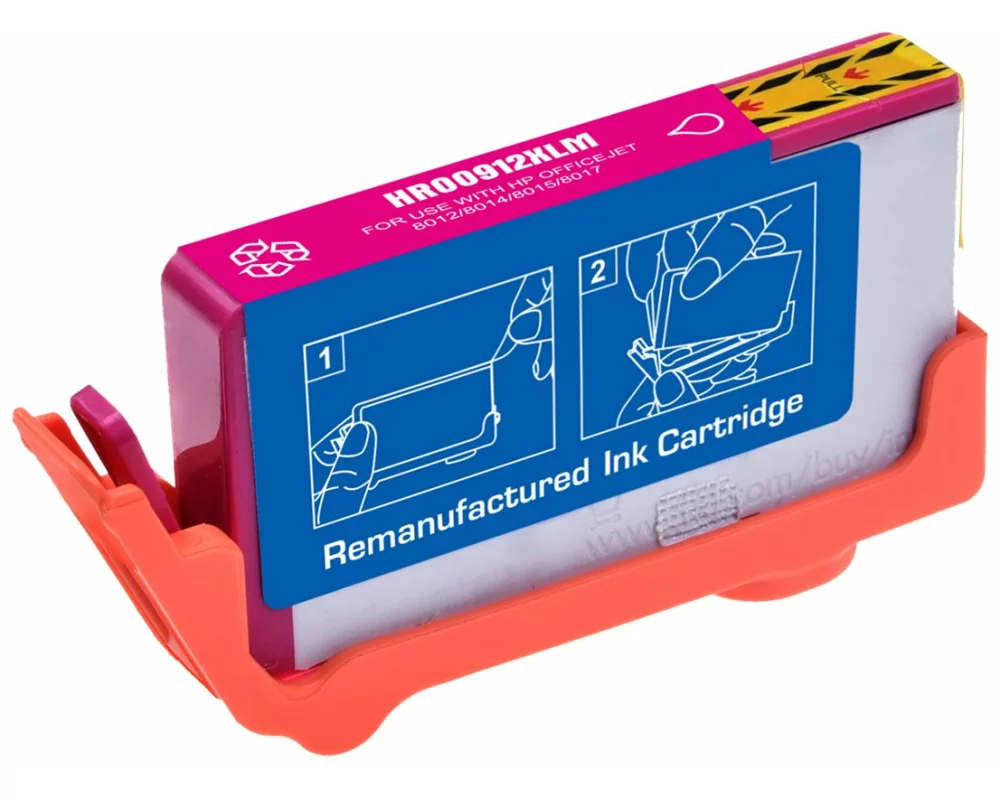 STATIC Ink cartridge compatible with HP F6T78AE 913 magenta remanufactured 3.000 pages