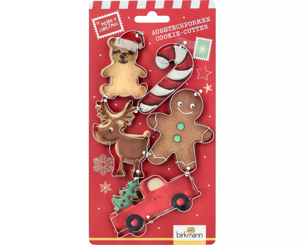 RBV Birkmann Guetzli-Ausstecher Dear Santa im Display