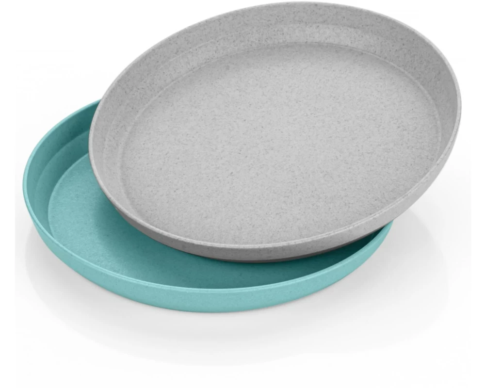 reer Teller Growing 2er-Set Blau/Grau