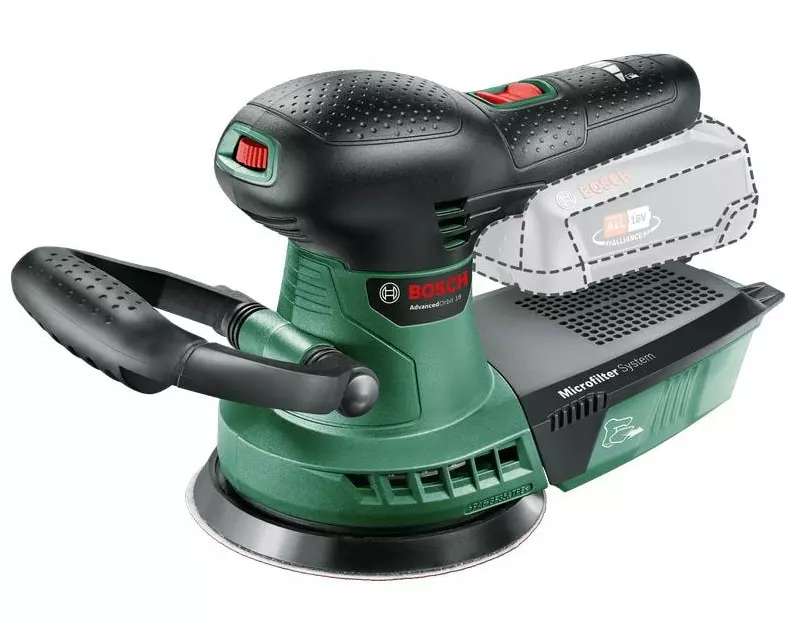 Bosch Akku-Exzenterschleifer Advanced Orbit 18, Solo