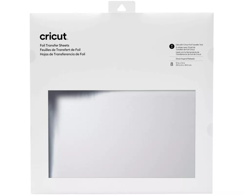 Cricut Transferfolie 30.5 x 30.5 cm Silber