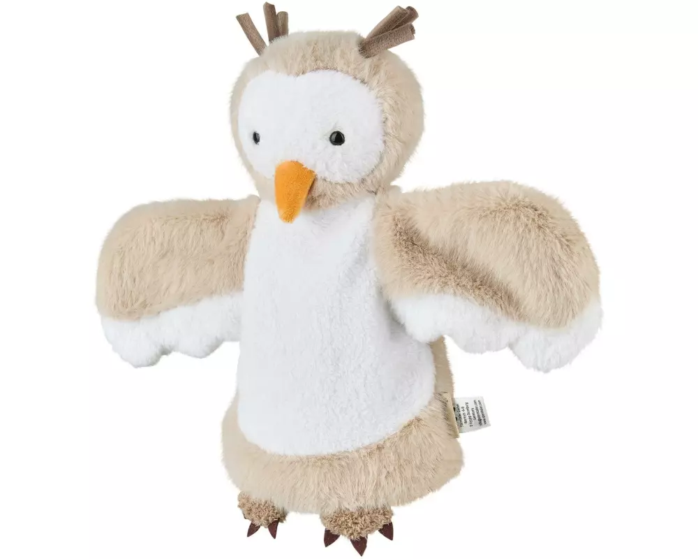Sterntaler Handpuppe Eule Braun
