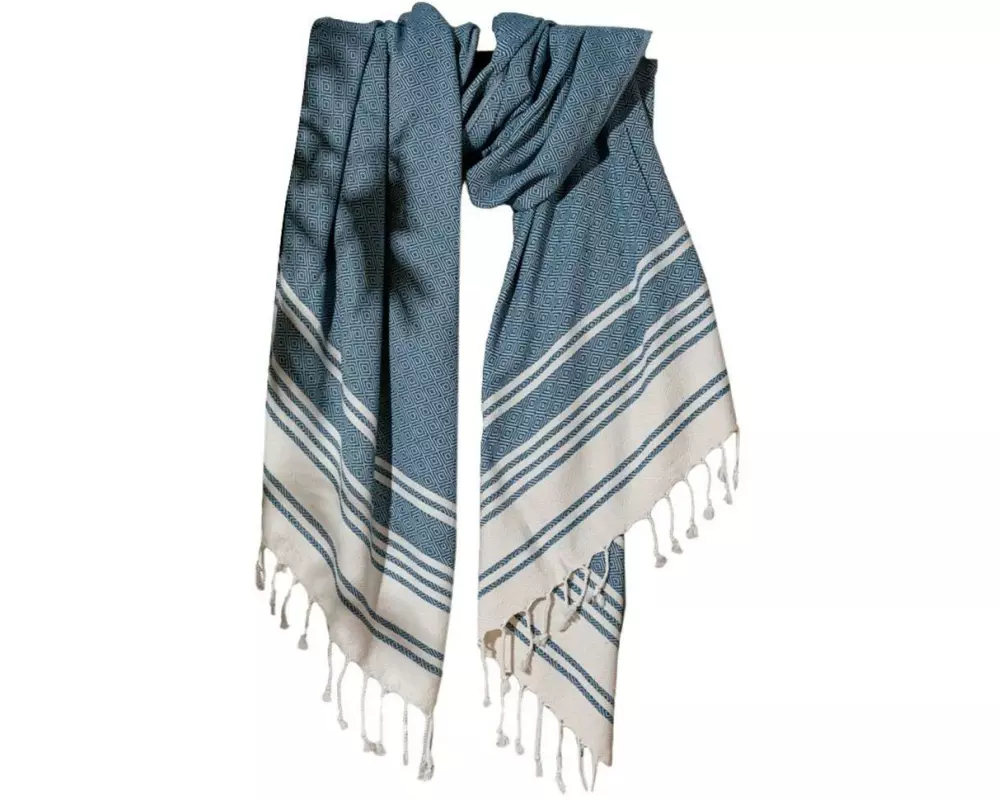 Foutastic Strandtuch New Diamond Indigo Blue