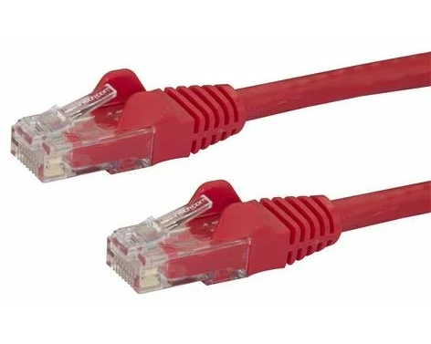 StarTech.com N6PATC2MRD Netzwerkkabel Rot 2 m Cat6 U/UTP (UTP)