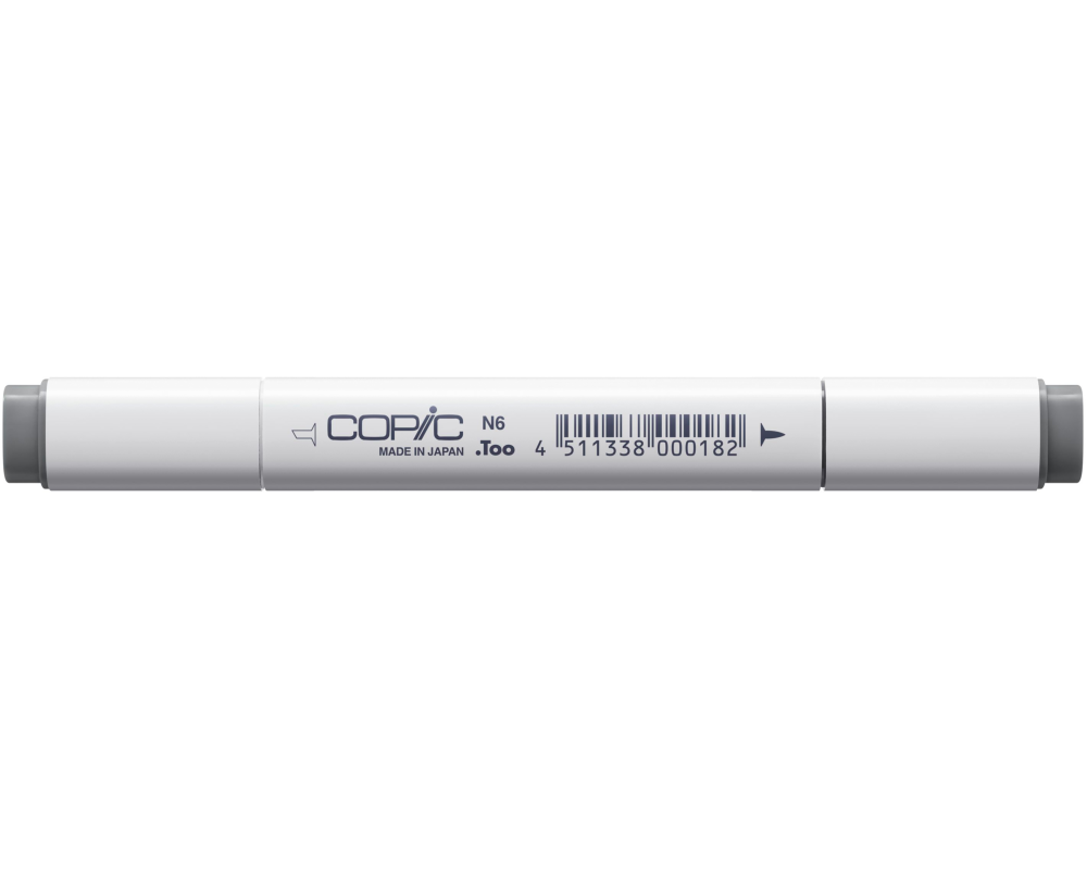 COPIC Marker Classic 2007592 N-6 - Neutral Grey No.6