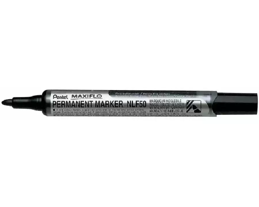 pentel Permanent-Marker Maxiflo 50 Schwarz