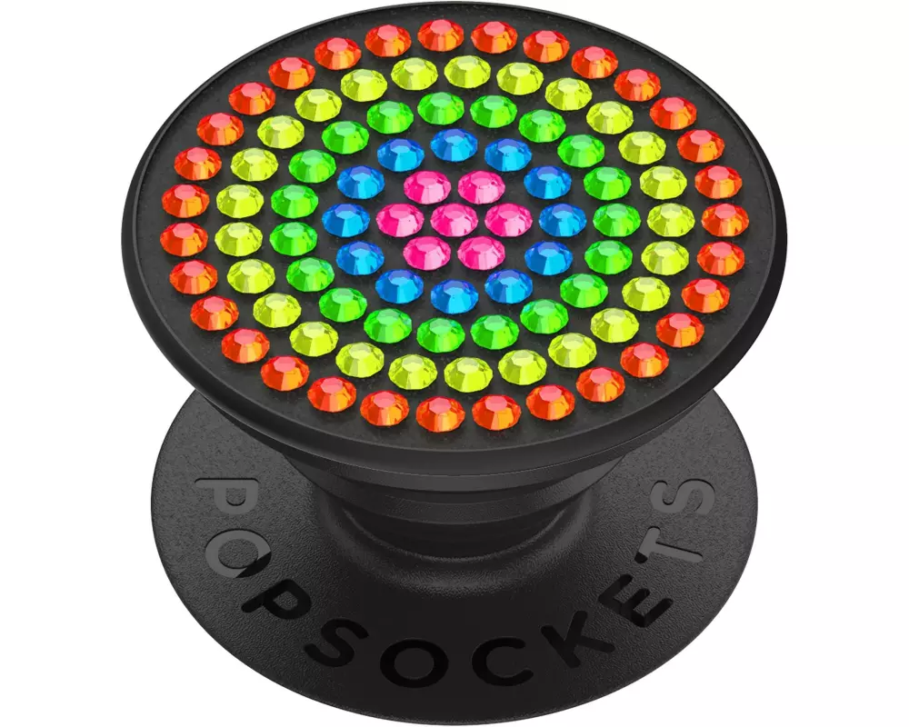 PopSockets PopGrip Swarovsky Neon Crystal Burst