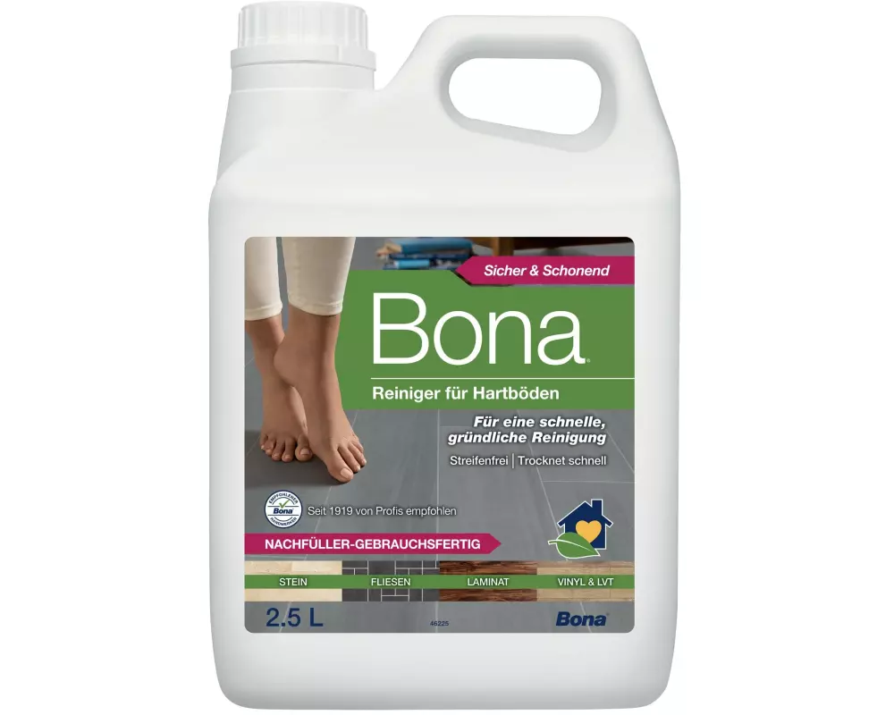 Bona Bodenreiniger für Hartböden, 2.5 l