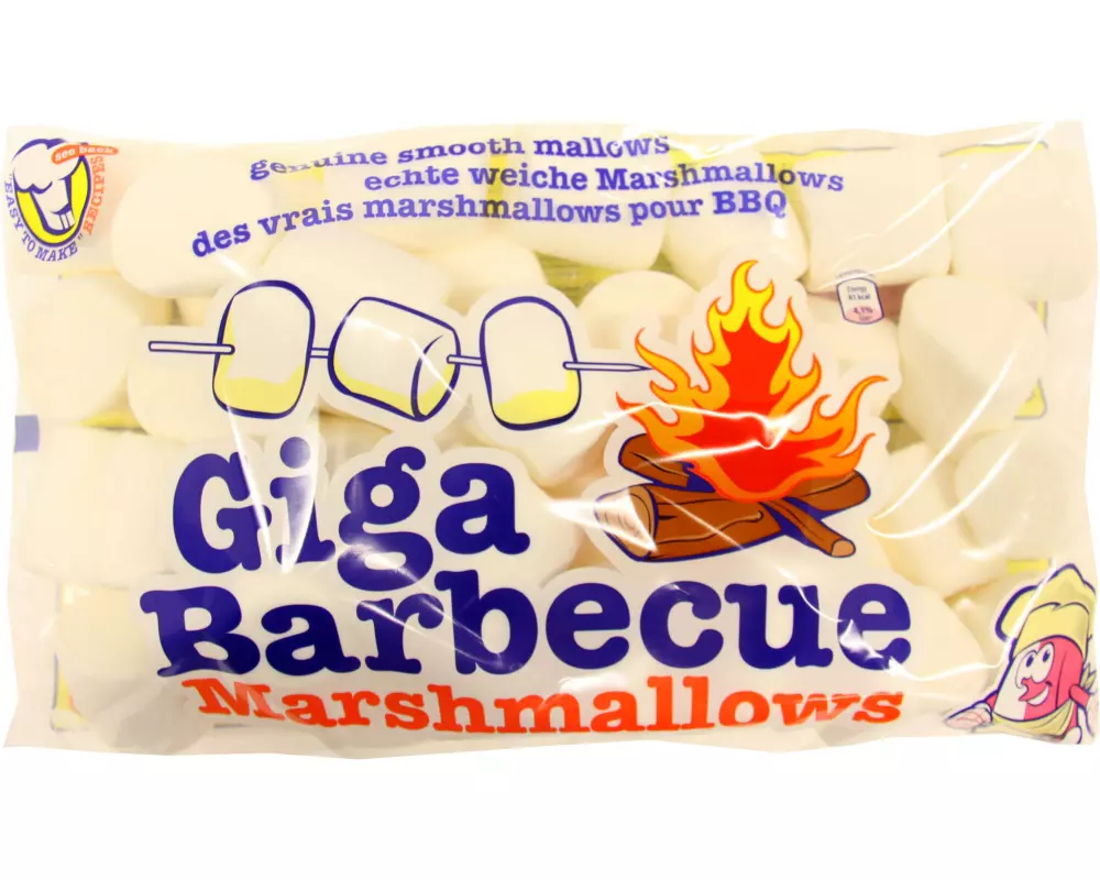 Mr. Mallo Marshmallows Giga BBQ weiss 750 g