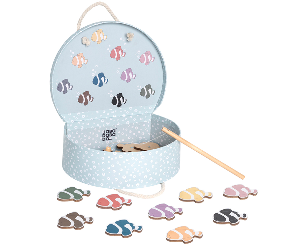 JABADABADO Fischspiel 30x23cm C2547 mit Koffer