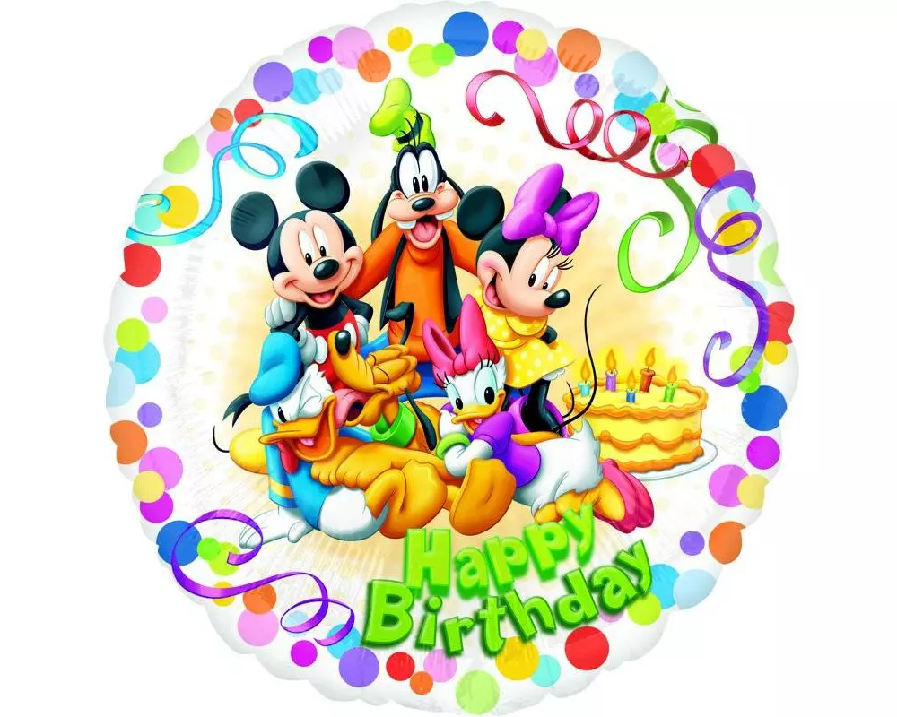 Amscan Folienballon Disney Mickey 45 cm