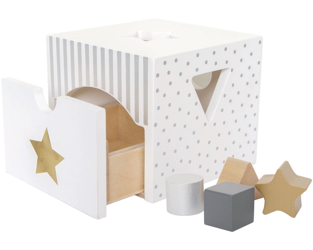 JABADABADO Sortierbox W7155 weiss 10x15x15cm