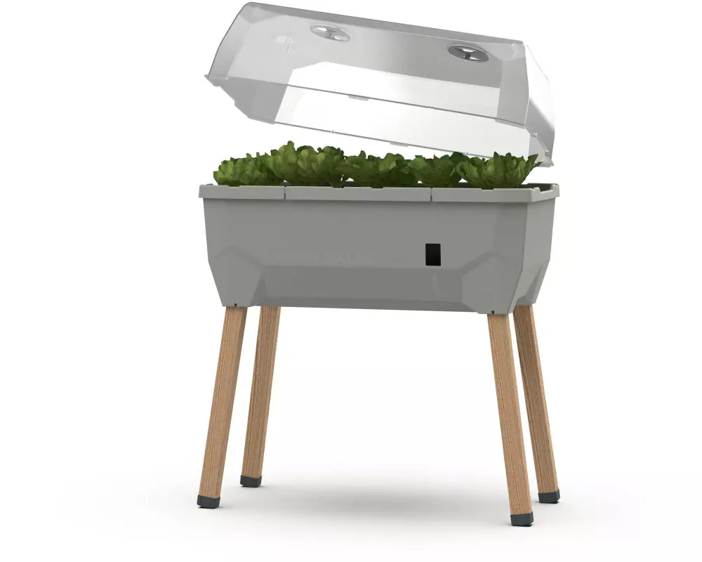 Gusta Garden Hochbeet SAMMY SALAD Starterset, Hellgrau