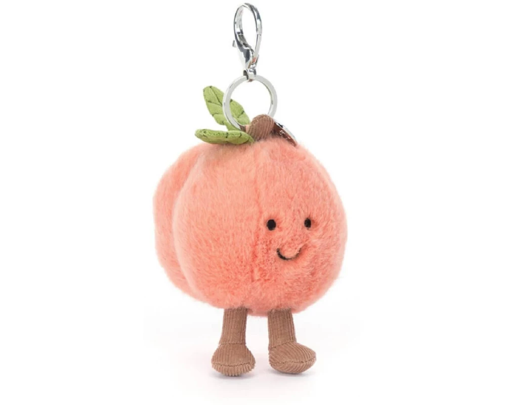 Jellycat Plüsch-Anhänger Amuseables Peach Bag Charm