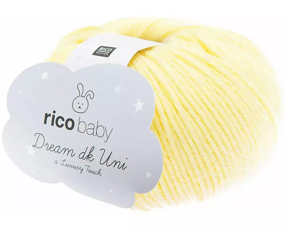 Rico Design Wolle Baby Dream Uni dk 50 g, Vanille