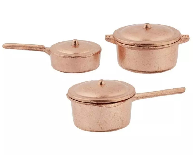 HobbyFun Mini-Utensilien Topfset 3-teilig