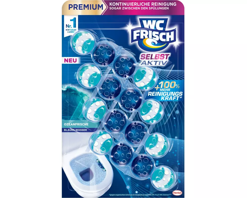 WC Frisch WC-Einhänger Blau Ocean 200 g