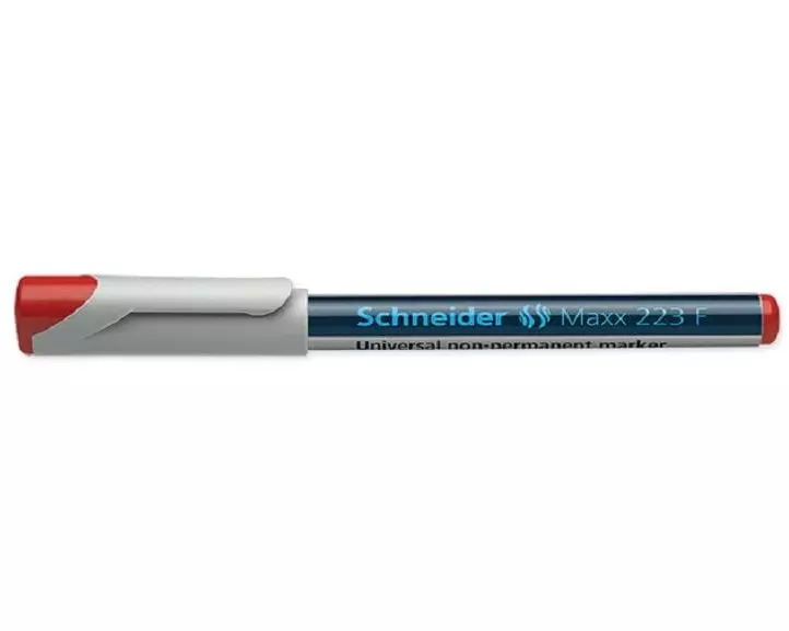 Schneider Folienstift OHP Maxx Wasserlöslich Rot, F