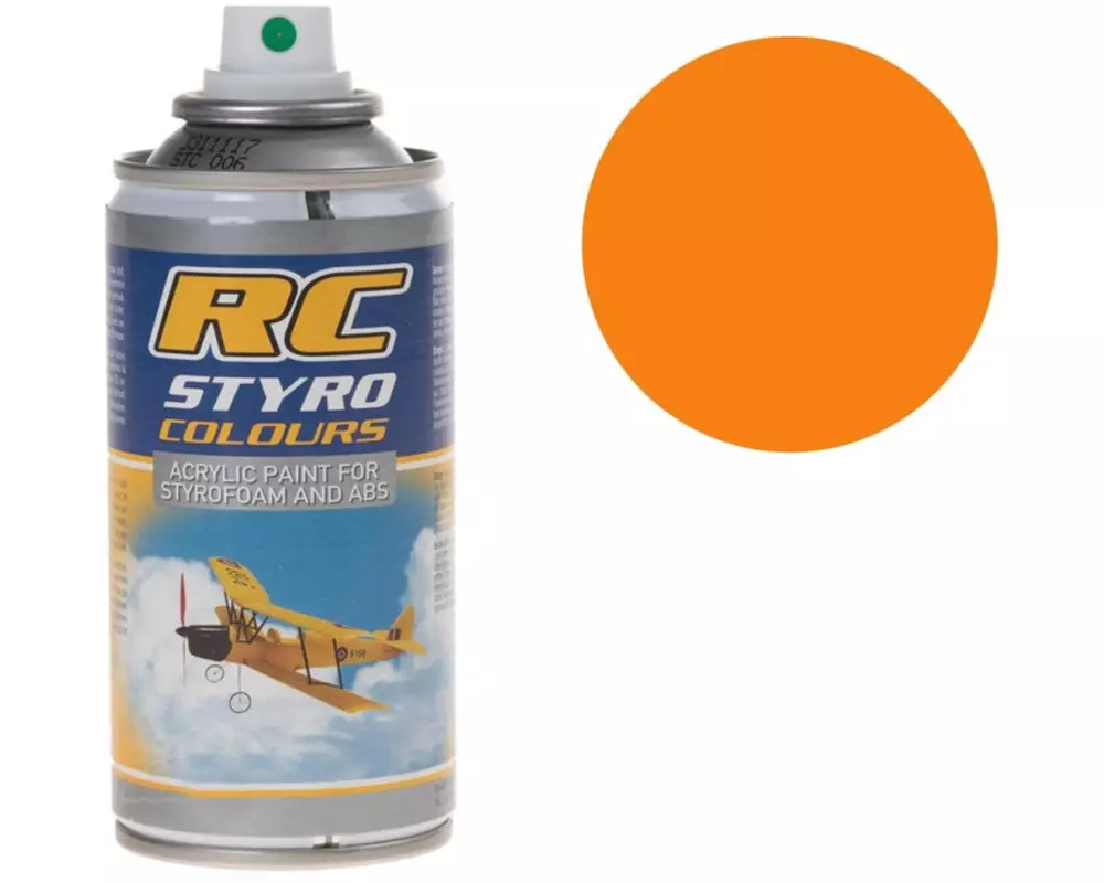 Ghiant Kunststoffspray RC STYRO Orange 022 150 ml