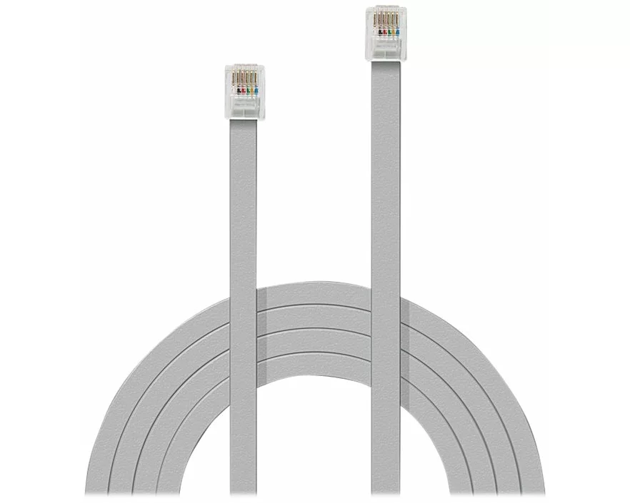 LINDY 6 Way RJ12 Cable, 3m