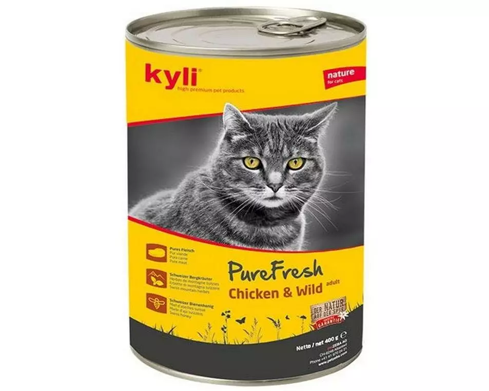 kyli Nassfutter PureFresh Chicken & Wild, 400 g
