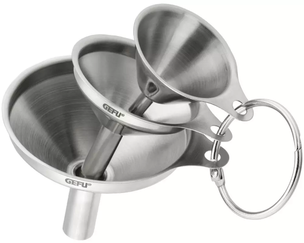 GEFU Trichter Versare 3-teilig, Edelstahl