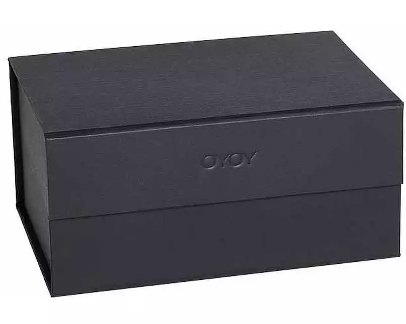 OYOY Aufbewahrungsbox Hako A5 Schwarz